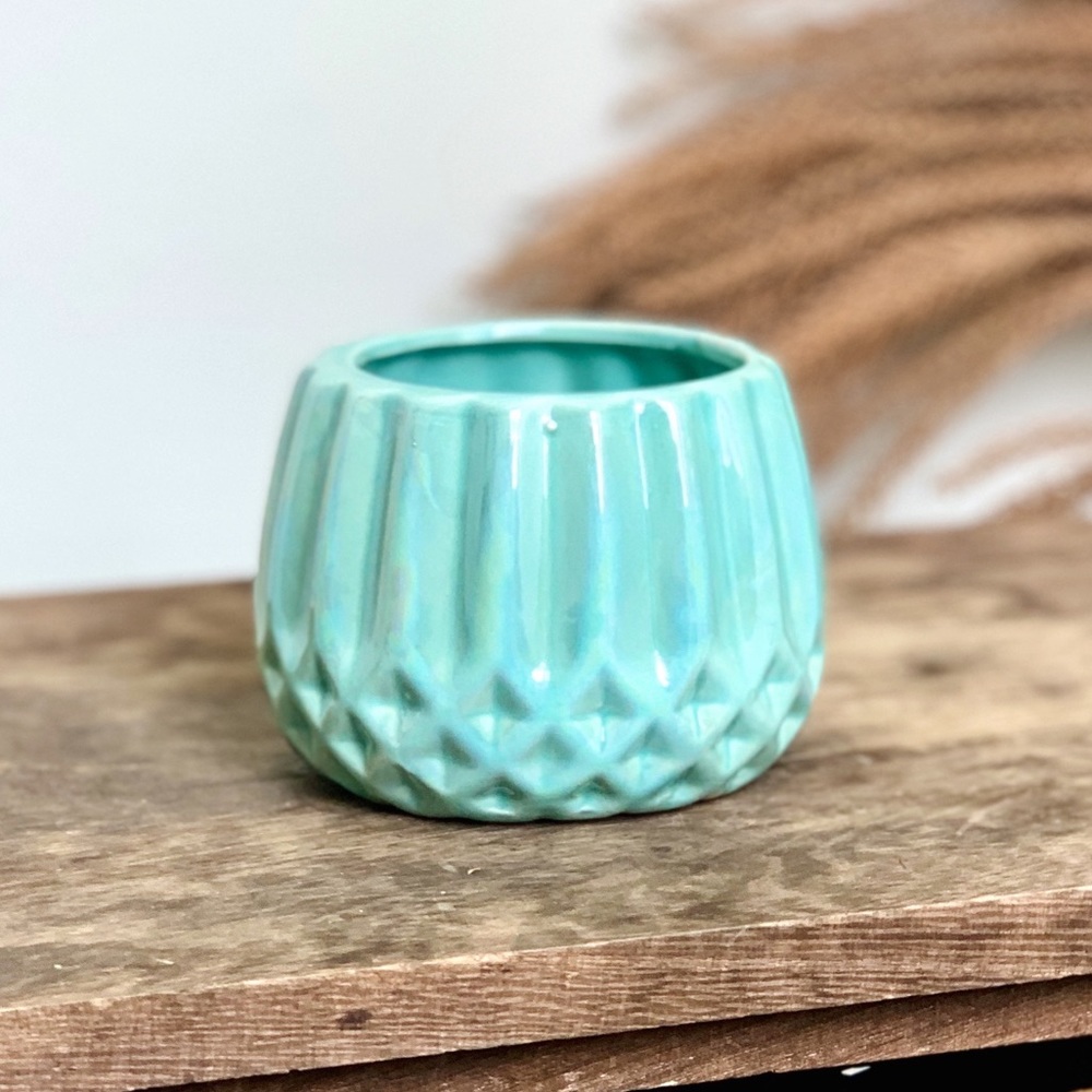 Holographic Turquoise Bowl